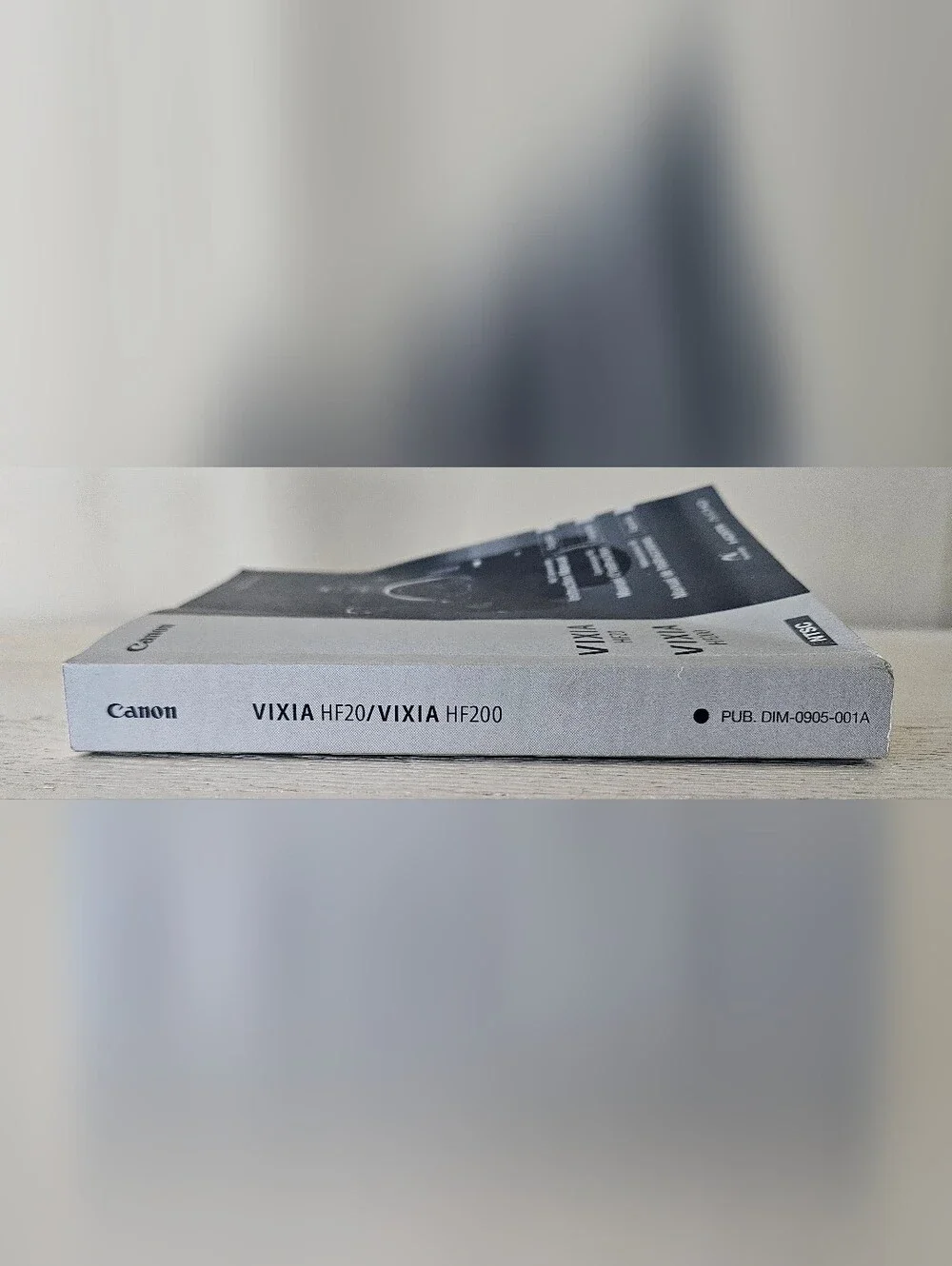 Canon VIXIA HF20/HF200 Camcorder Original Instruction Guide Book Manual